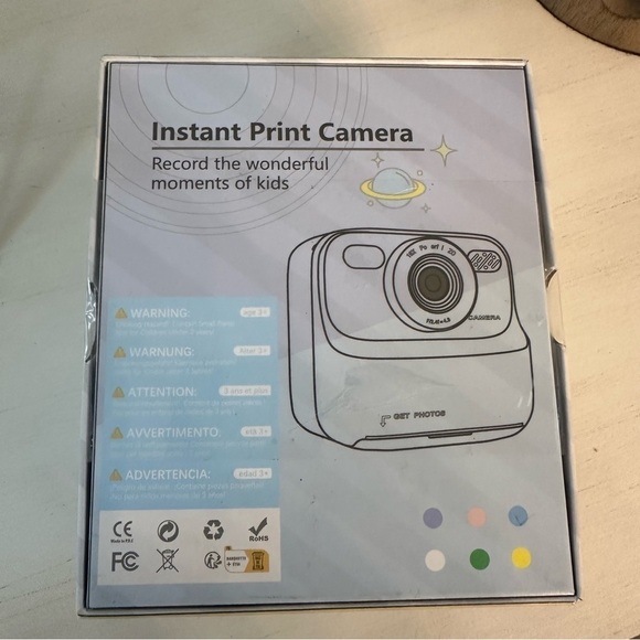 Mgaolo Kids Camera Instant Print  Digital Camera Toys Gift with HD - Picture 3 of 6